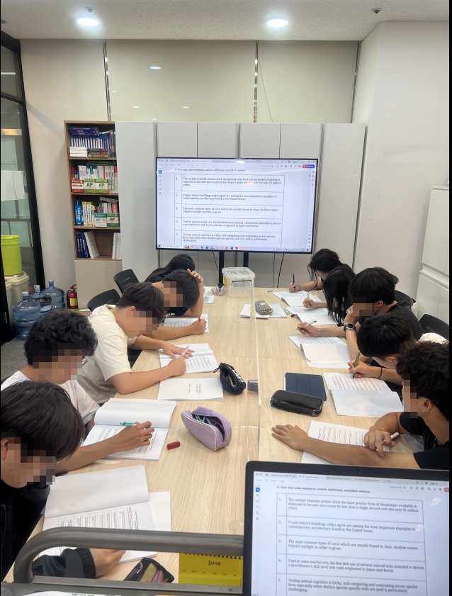 Read more about the article SSLI 분당 2024~25 겨울 Academic Reading and Writing